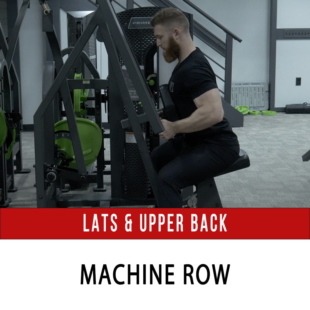 machine back row
