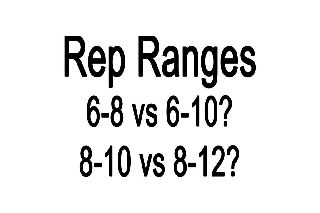 Rep Ranges Matter in Your Program
