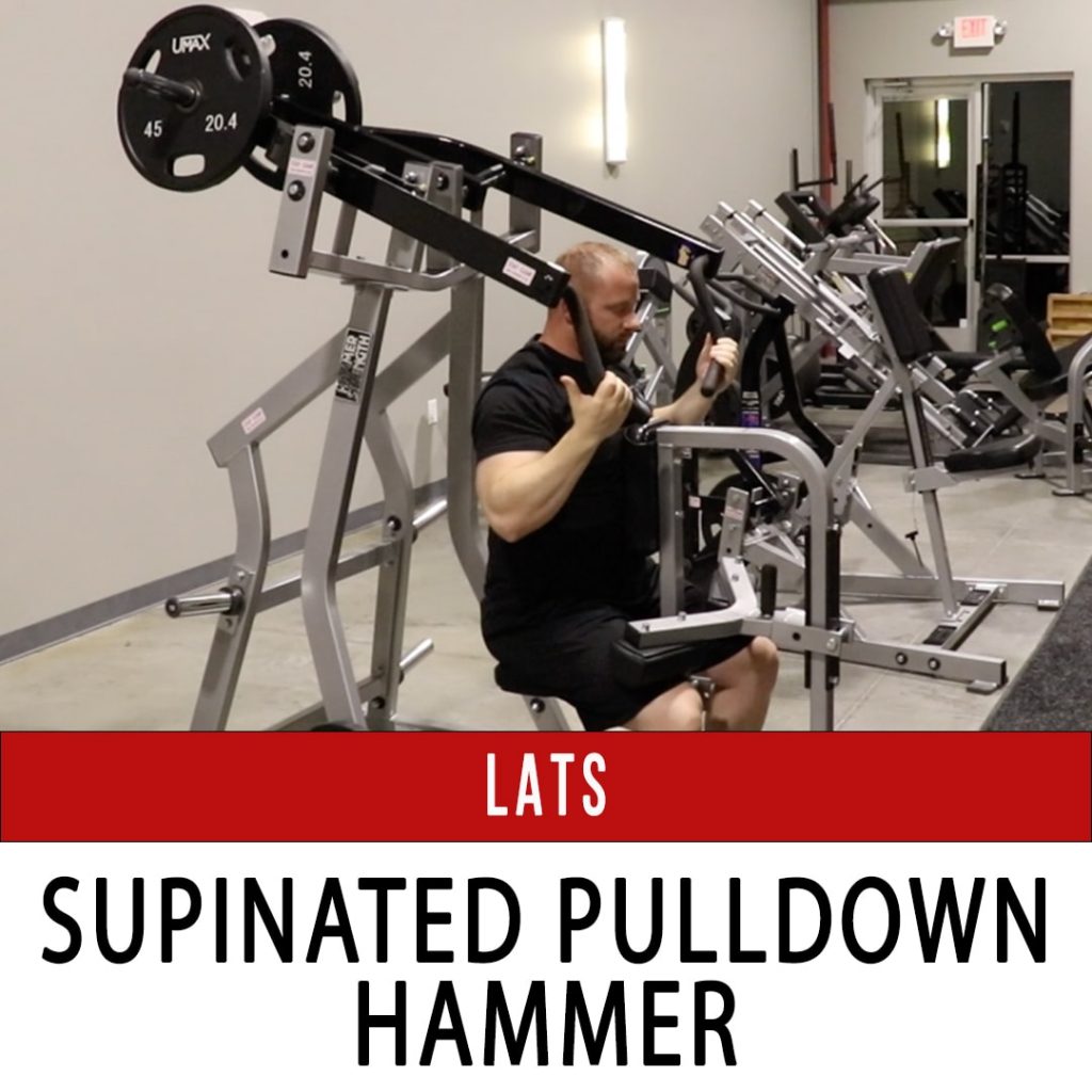 Kæmpe stor lidenskab Ernæring Hammer Strength Isolateral Front Lat Pulldown - N1 Training