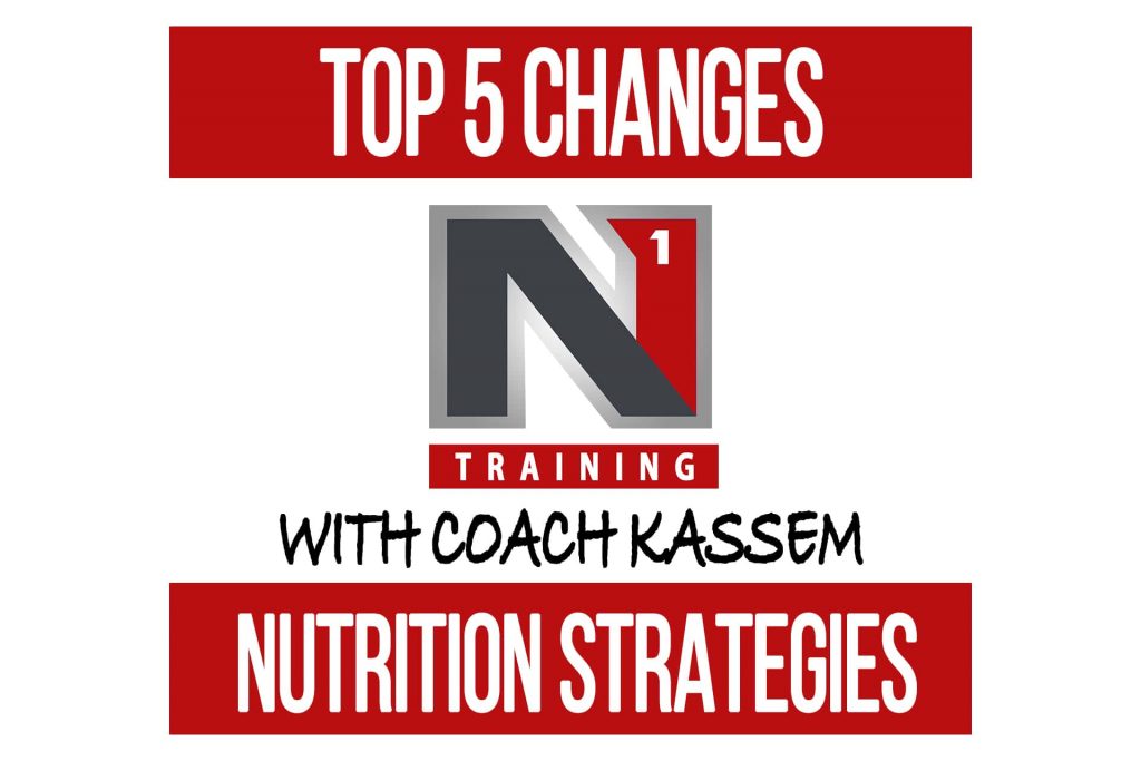 Top 5 Changes to Nutrition Strategies