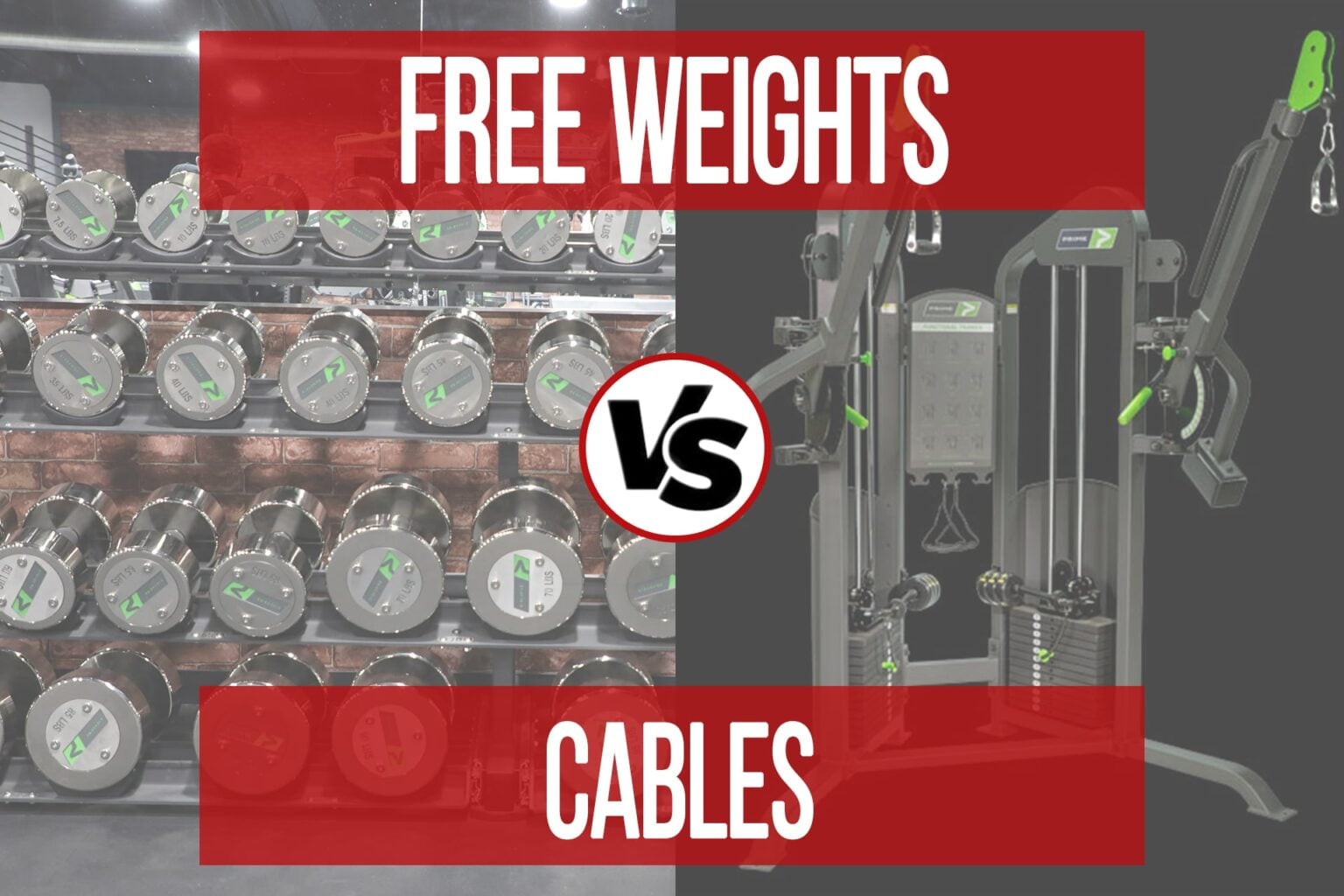 Machines VS Free Weights Comparison - N1 Training