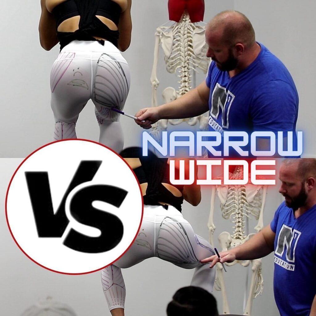 Narrow VS Wide Stance for Glutes