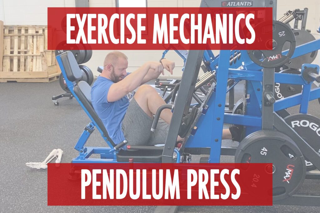 Exercise Setup Mechanics – Pendulum Press