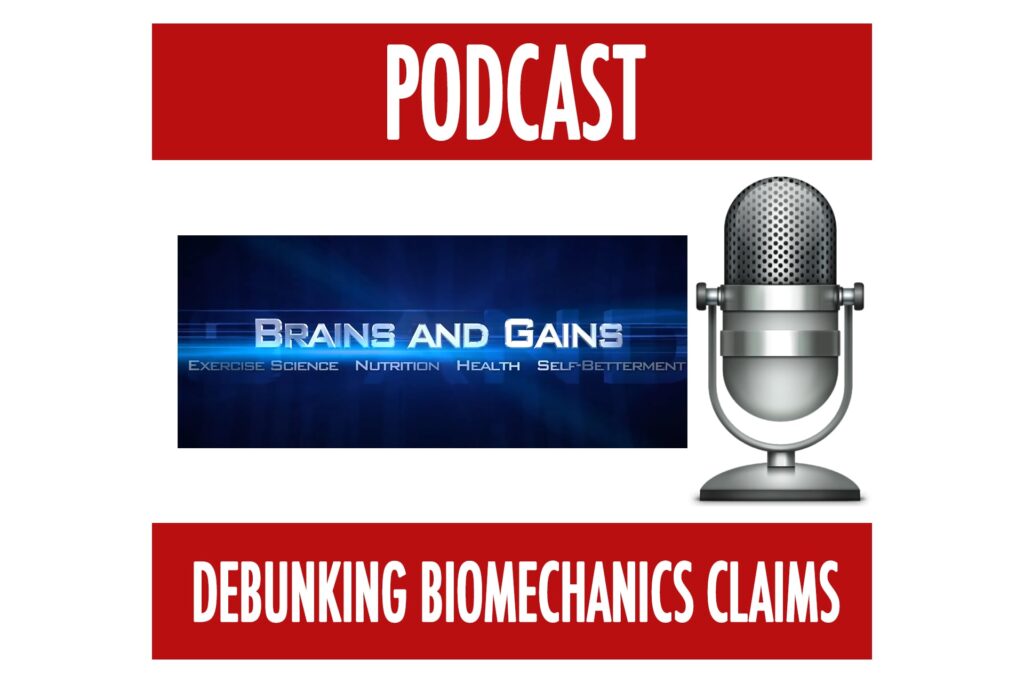 Podcast: Brains & Gains – Debunking Biomechanics Claims for Exercise Selection