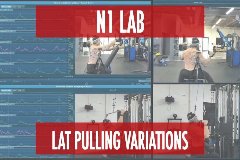 N1 Lab: Lat Pull Variations