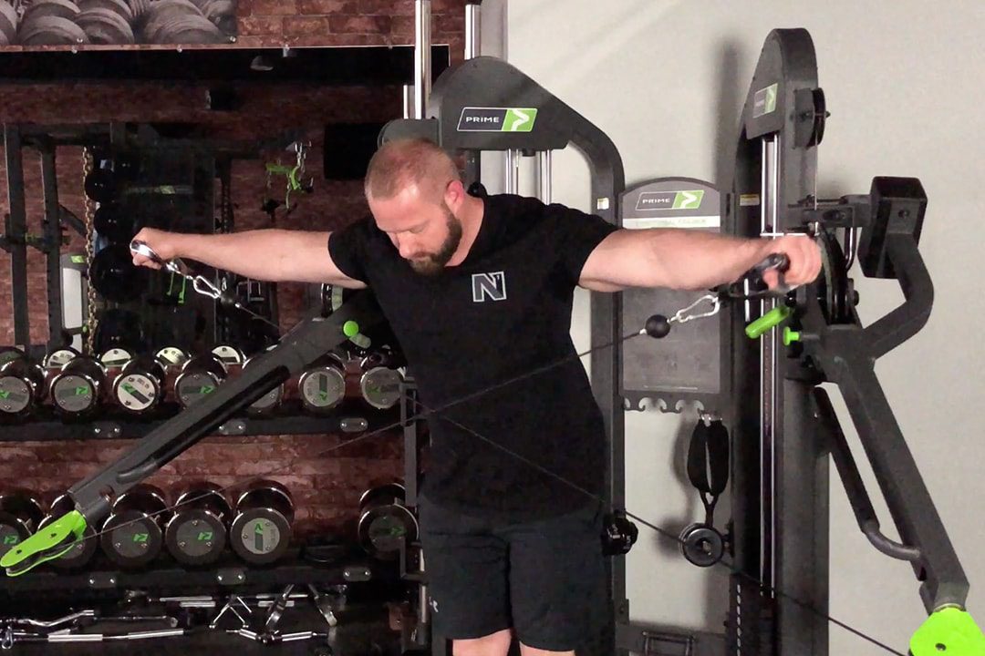 Middle Delt Wrist Height Cable Lateral Raise